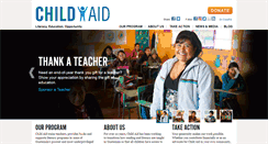 Desktop Screenshot of child-aid.org